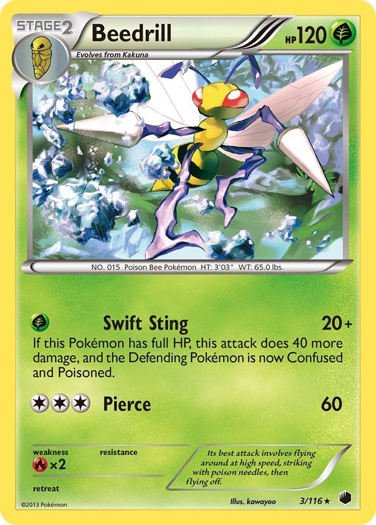 Image for Beedrill (3/116) (PLF) - Pokemon