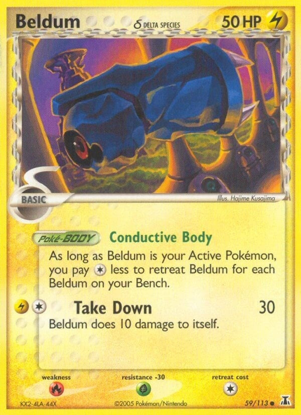 Image for Beldum (Delta Species) (59/113) (DS) - Pokemon