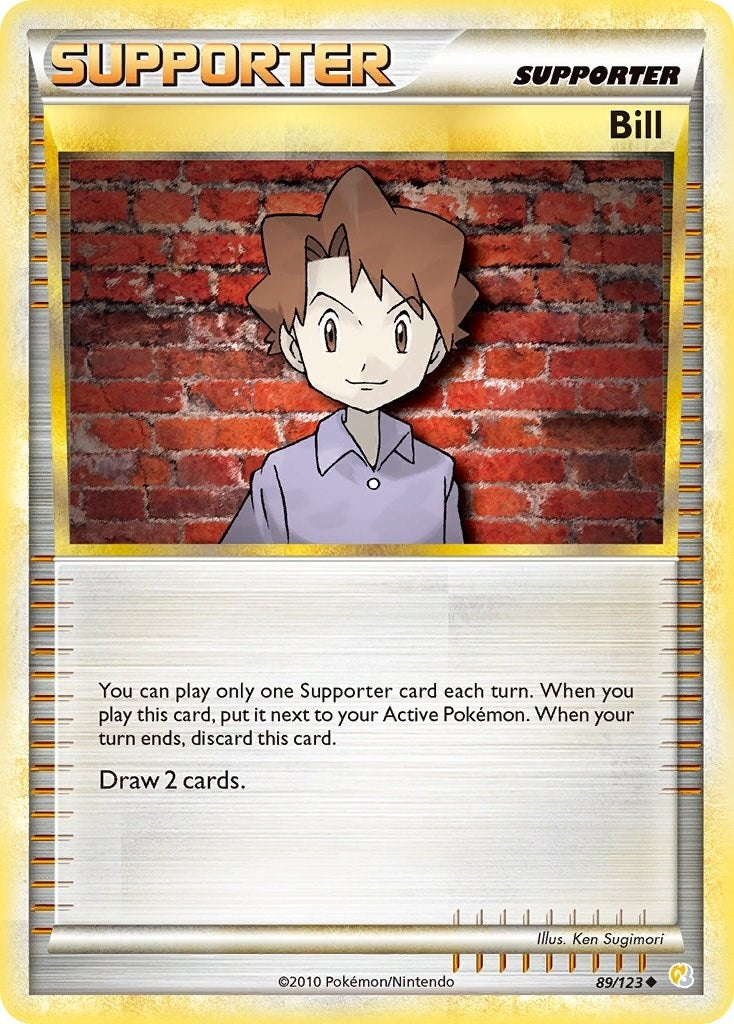 Image for Bill (89/123) (HS) - Pokemon