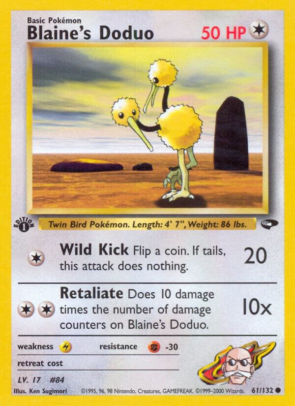 Image for Blaine's Doduo (061/132) (G2) - Pokemon