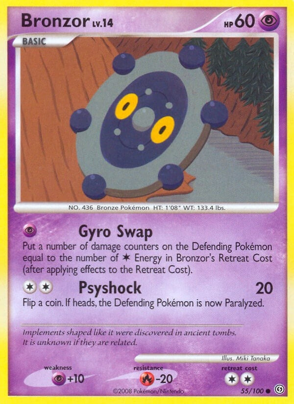 Image for Bronzor (55/100) (SF) - Pokemon