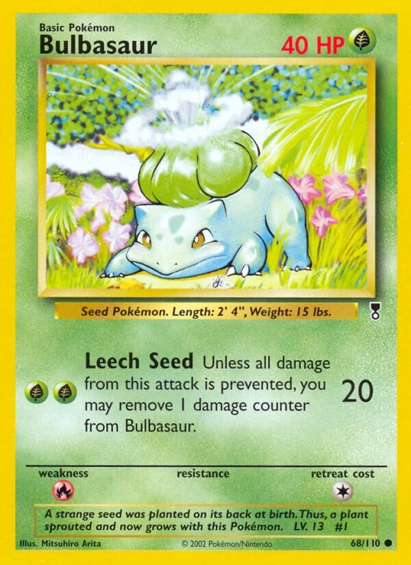 Image for Bulbasaur (068/110) (LC) - Pokemon