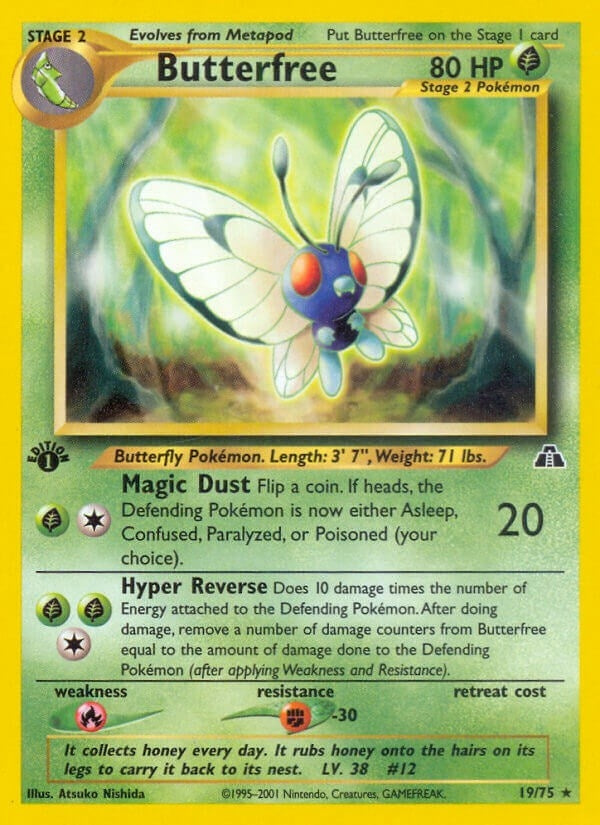Image for Butterfree (19/75) (N2) - Pokemon