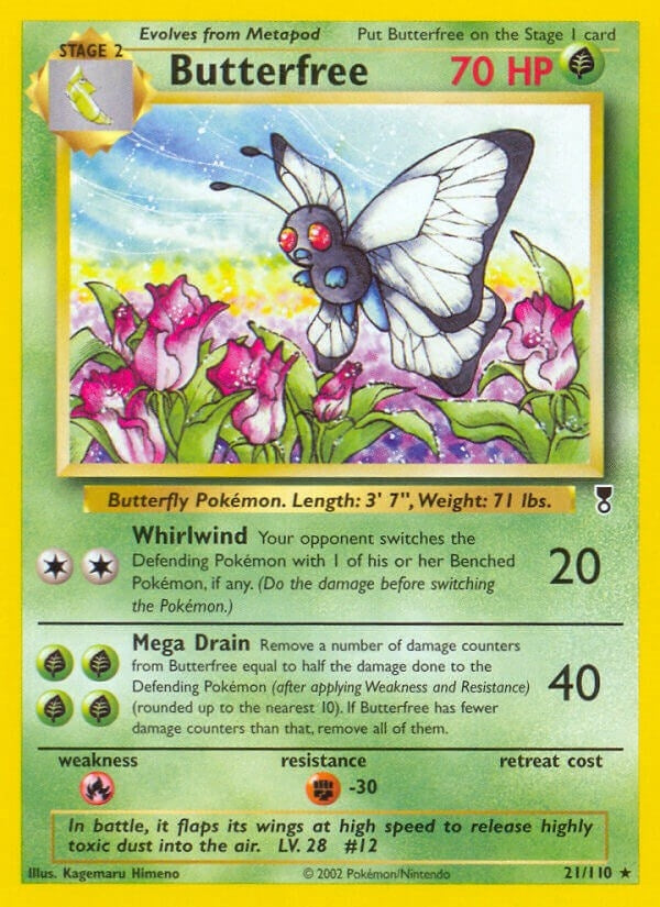 Image for Butterfree (021/110) (LC) - Pokemon