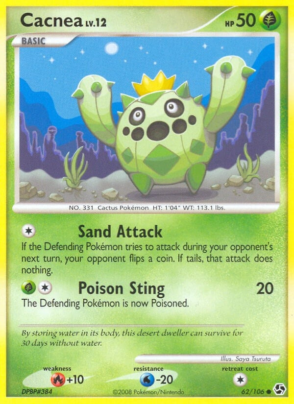 Image for Cacnea (62/106) (GE) - Pokemon