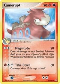 Image for Camerupt (36/110) (HP) - Pokemon