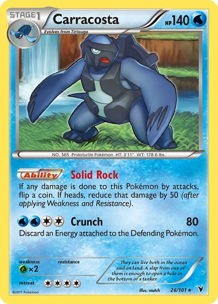 Image for Carracosta (26/101) (NVI) - Pokemon