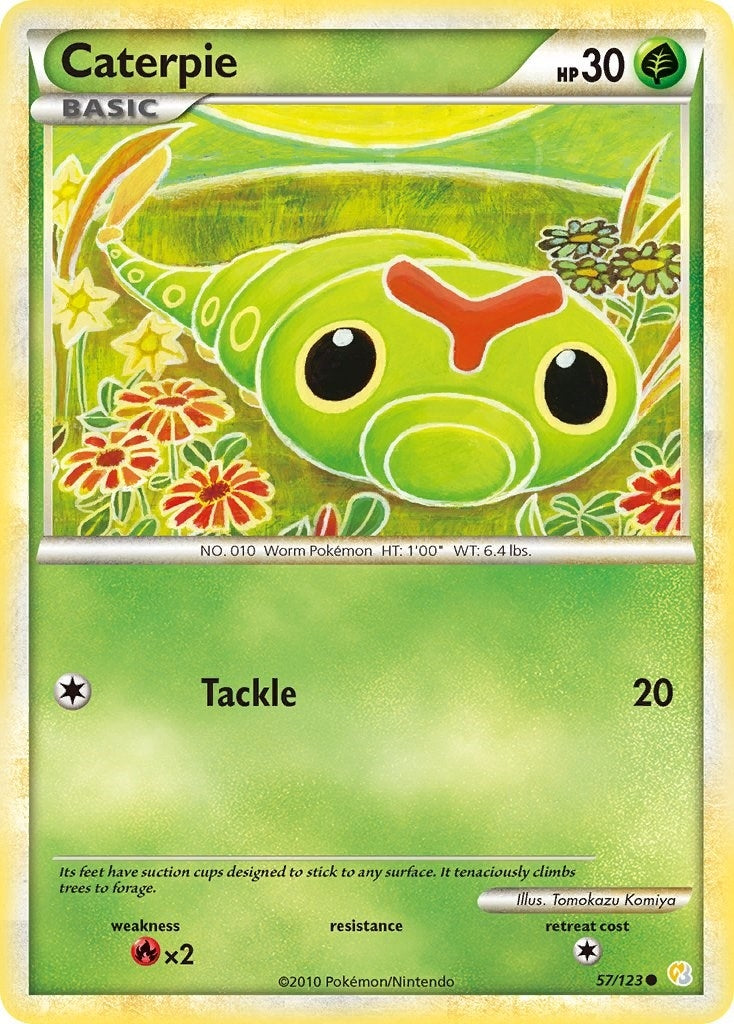 Image for Caterpie (57/123) (HS) - Pokemon