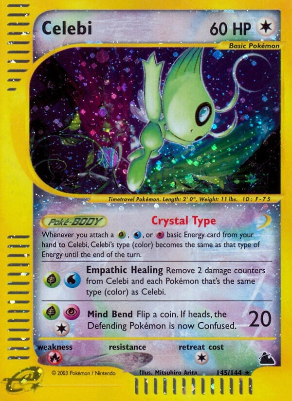 Image for Celebi (145/144) (SK) - Pokemon