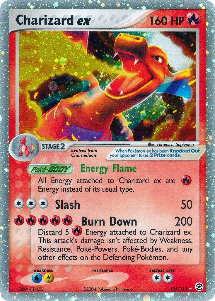 Image for Charizard ex (105/112) (RG) - Pokemon