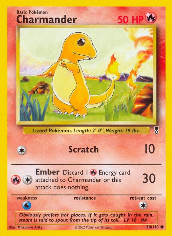 Image for Charmander (070/110) (LC) - Pokemon