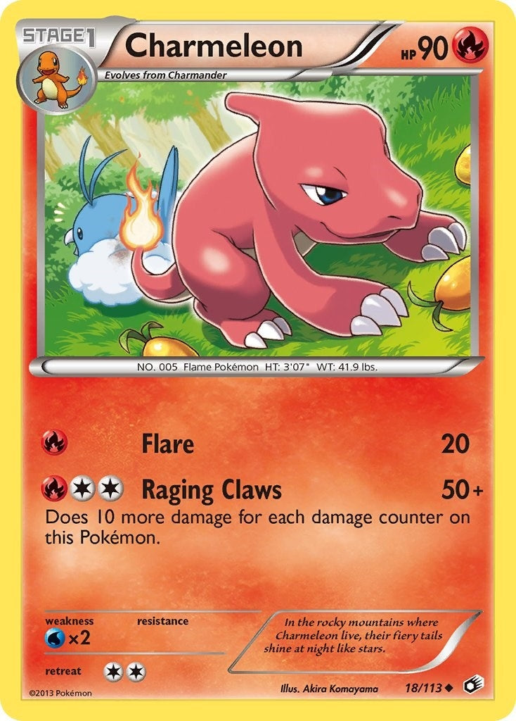 Image for Charmeleon (18/113) (LTR) - Pokemon