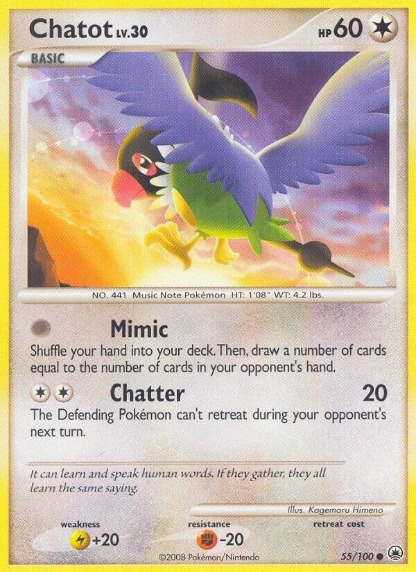 Image for Chatot (55/100) (MD) - Pokemon