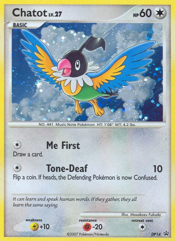 Image for Chatot - DP14 (DP14) (PR) - Pokemon
