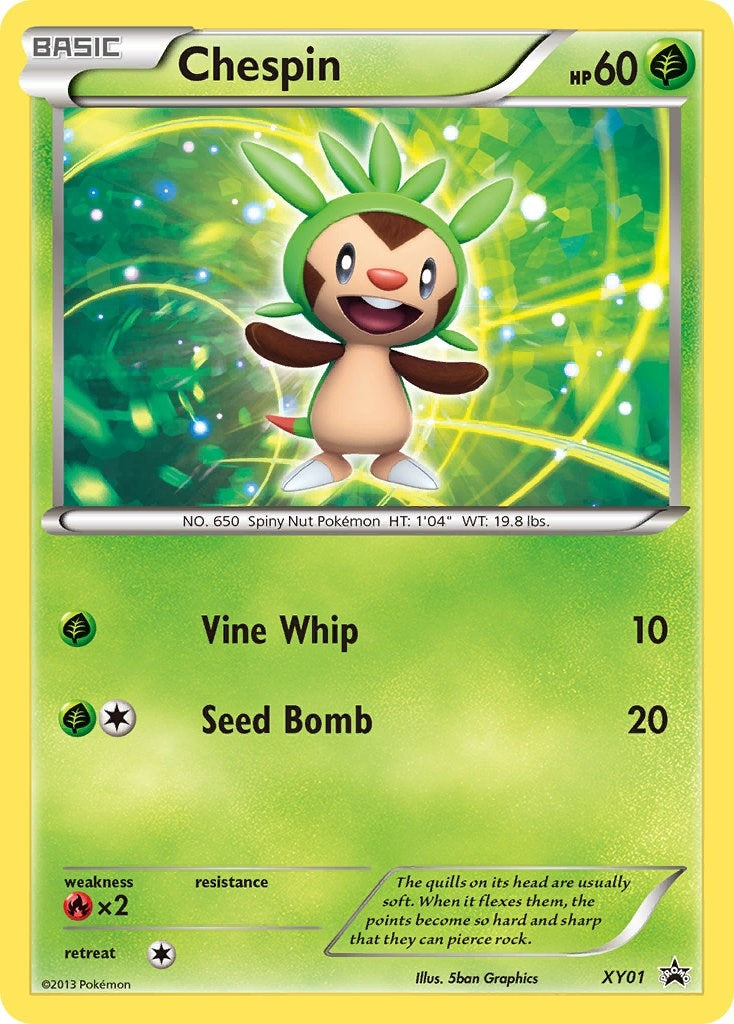 Image for Chespin - XY01 (XY01) (PR) - Pokemon