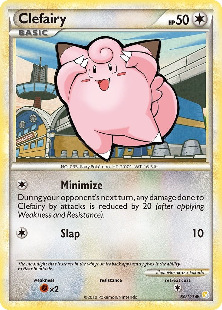 Image for Clefairy (60/123) (HS) - Pokemon