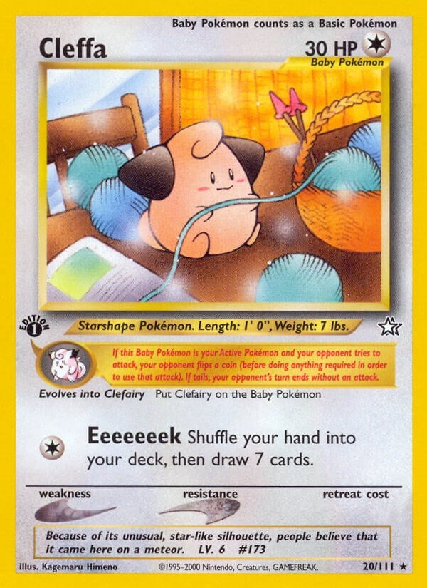 Image for Cleffa (020/111) (N1) - Pokemon