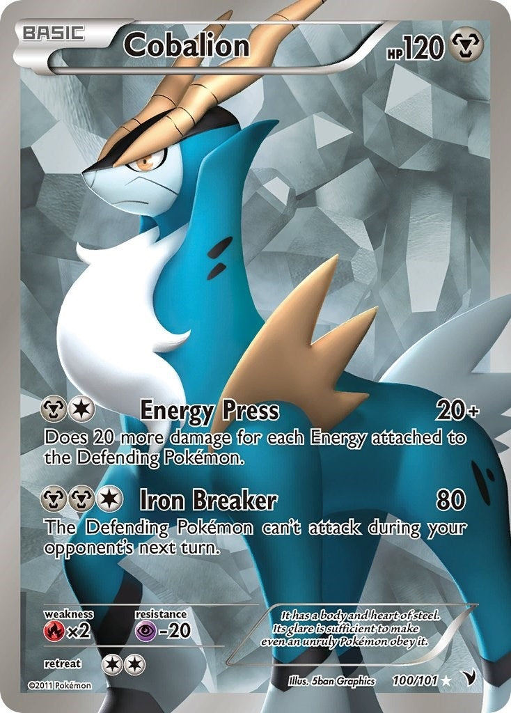 Image for Cobalion (100 Full Art) (100/101) (NVI) - Pokemon