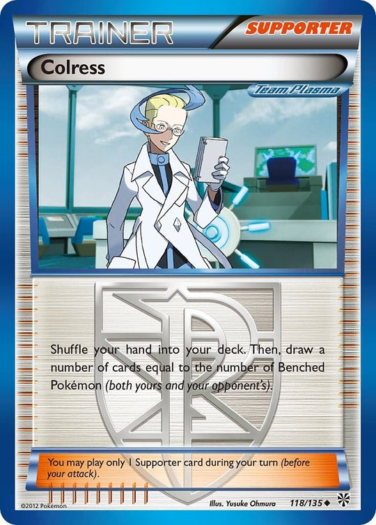 Image for Colress (Team Plasma) (118/135) (PLS) - Pokemon