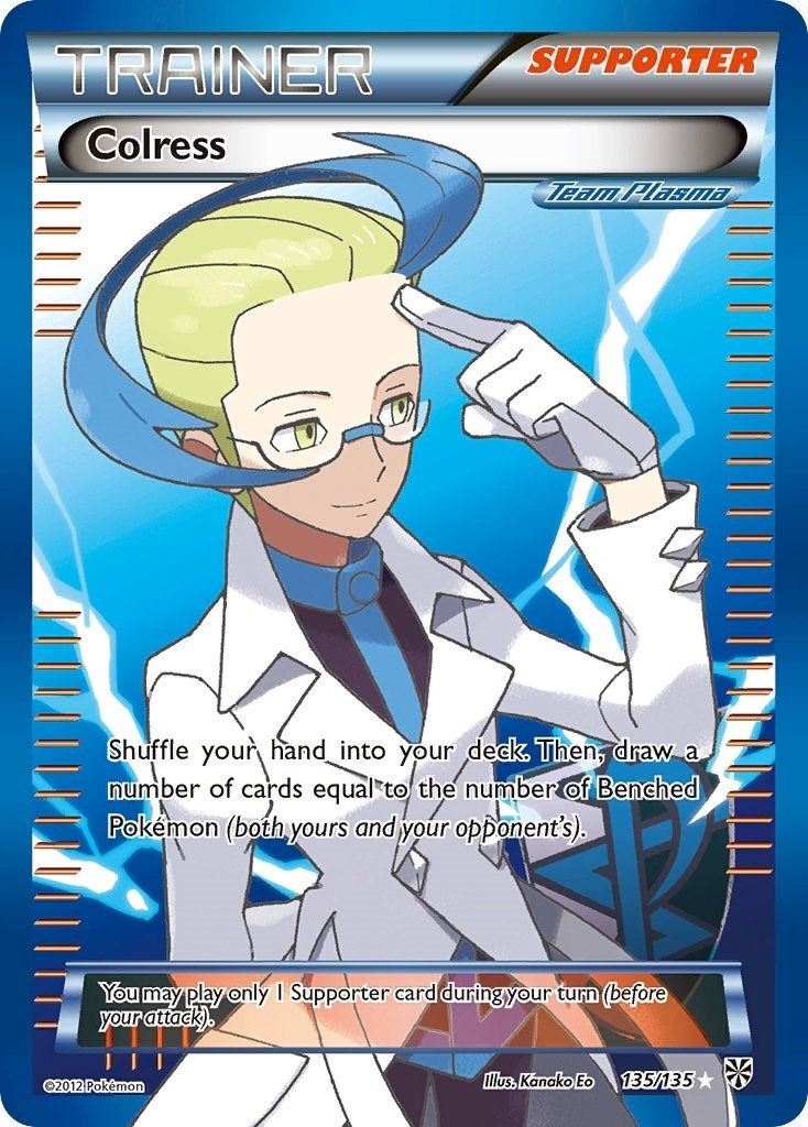 Image for Colress (Team Plasma) (135 Full Art) (135/135) (PLS) - Pokemon