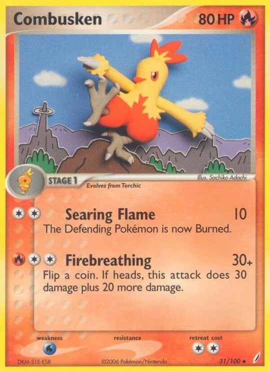 Image for Combusken (31/100) (CG) - Pokemon