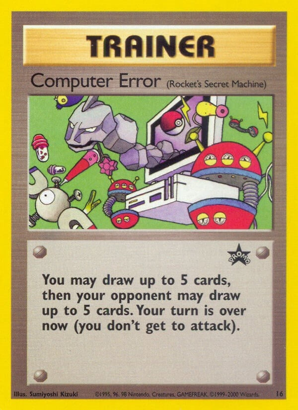 Image for Computer Error (Rocket's Secret Machine) (16/53) (PR) - Pokemon