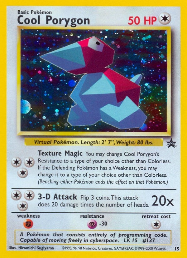 Image for Cool Porygon (15/53) (PR) - Pokemon