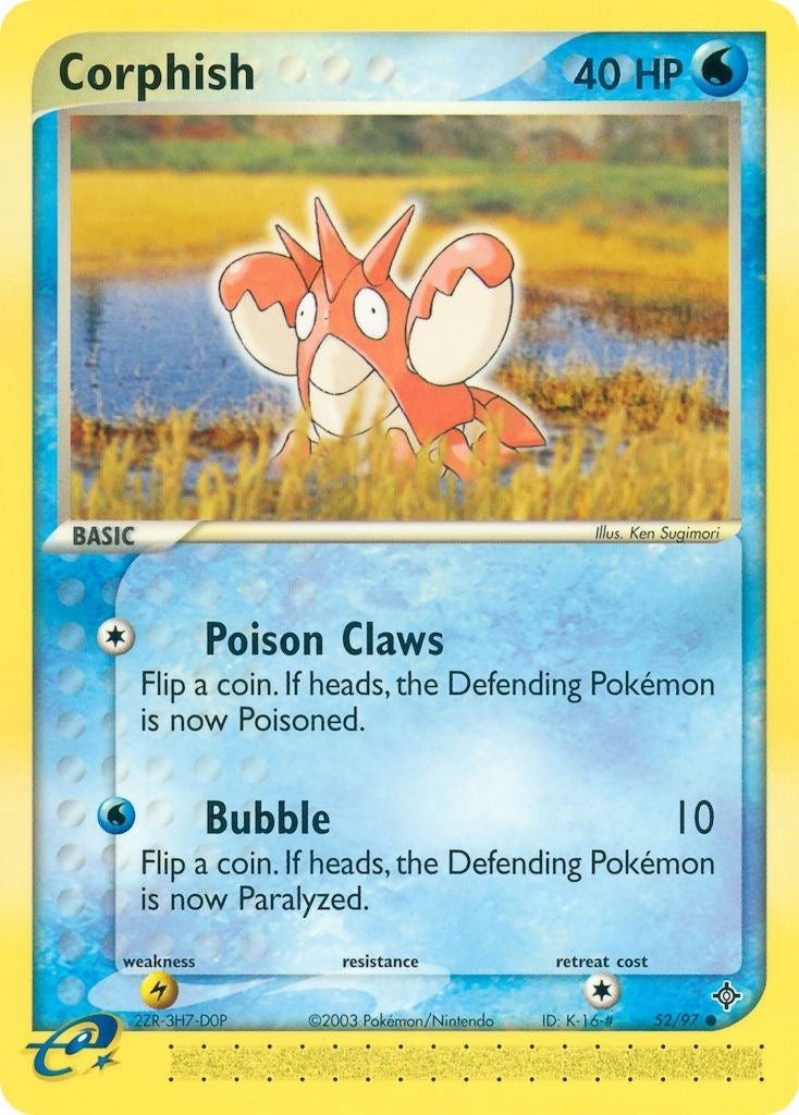 Image for Corphish (52/97) (DR) - Pokemon