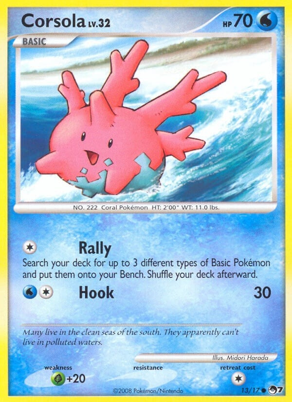 Image for Corsola (013/017) (POP) - Pokemon