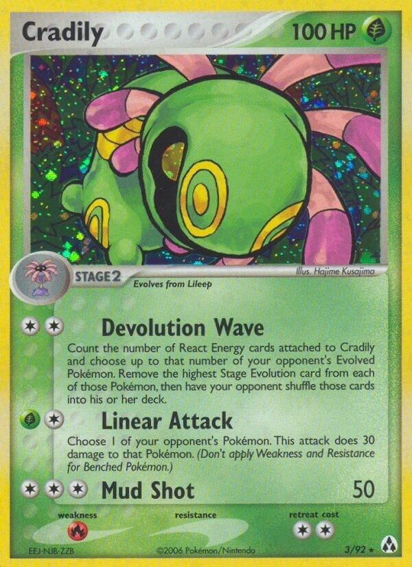 Image for Cradily (3/92) (LM) - Pokemon