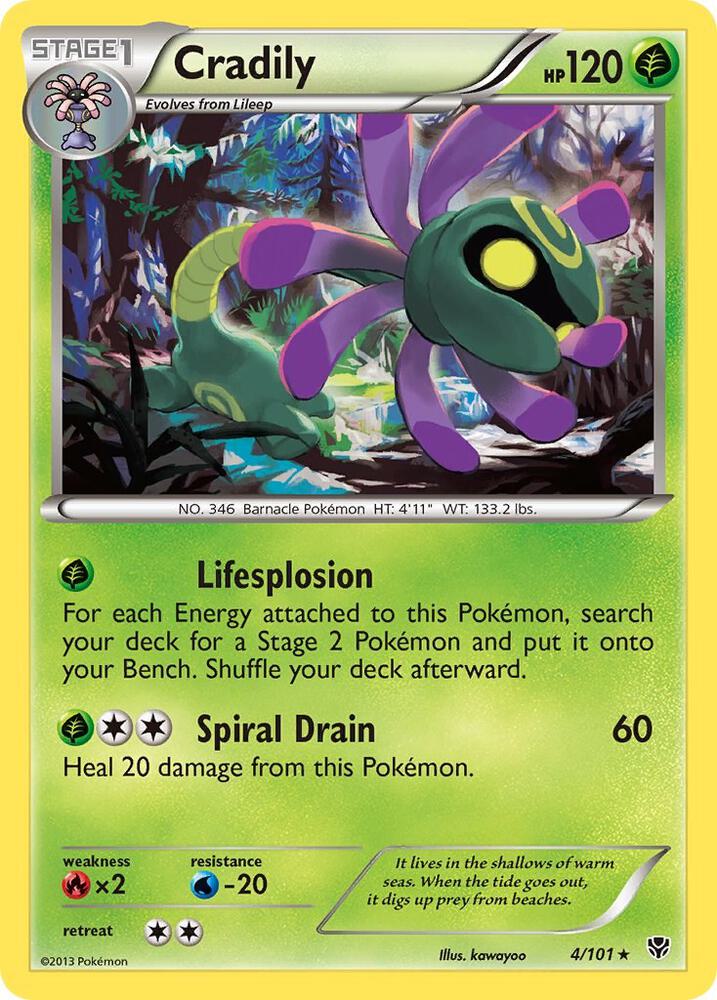 Cradily (4/101) (PLB)