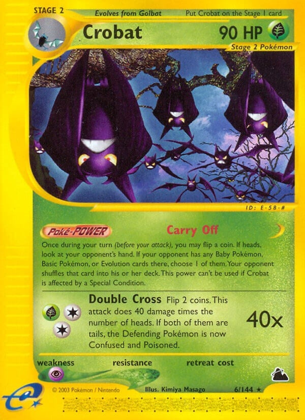 Image for Crobat (6) (006/144) (SK) - Pokemon