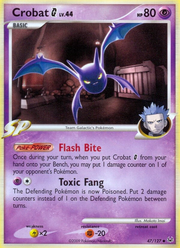 Image for Crobat G (47/127) (PL) - Pokemon