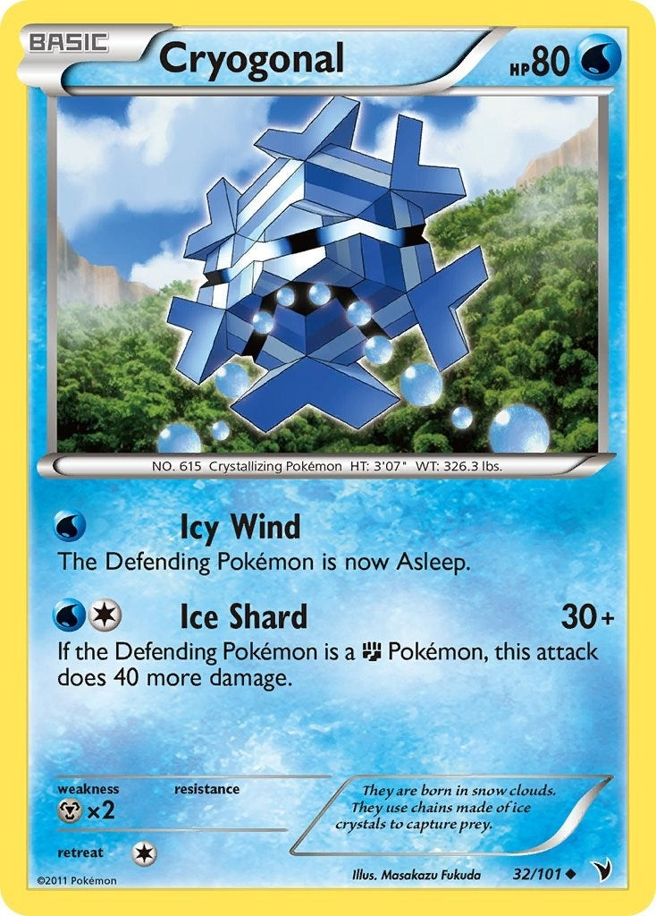 Image for Cryogonal (32) (32/101) (NVI) - Pokemon