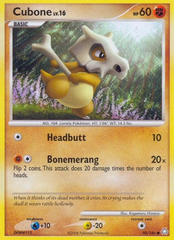 Image for Cubone (90/146) (LA) - Pokemon