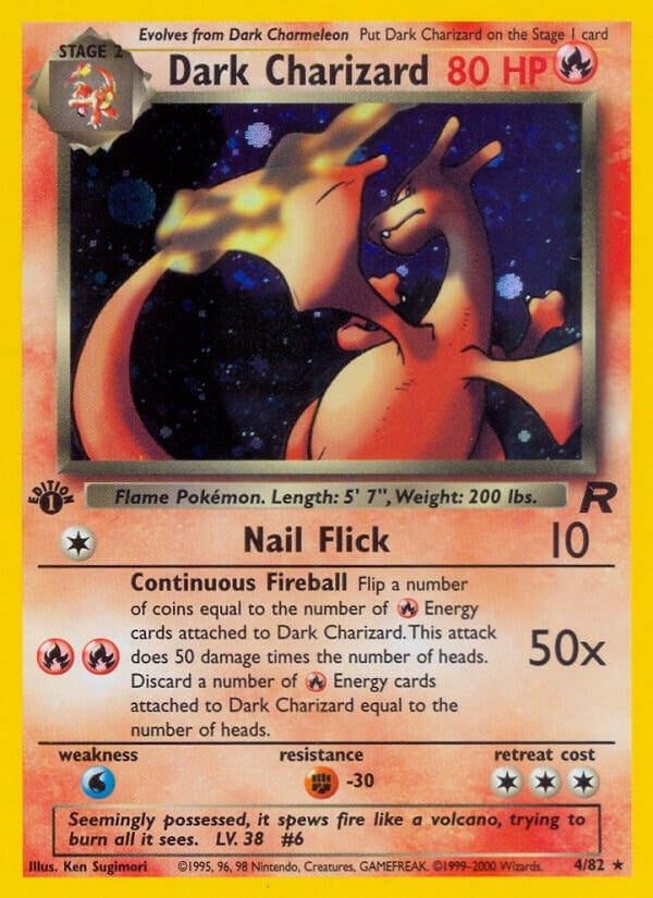 Image for Dark Charizard (4) (04/82) (TR) - Pokemon