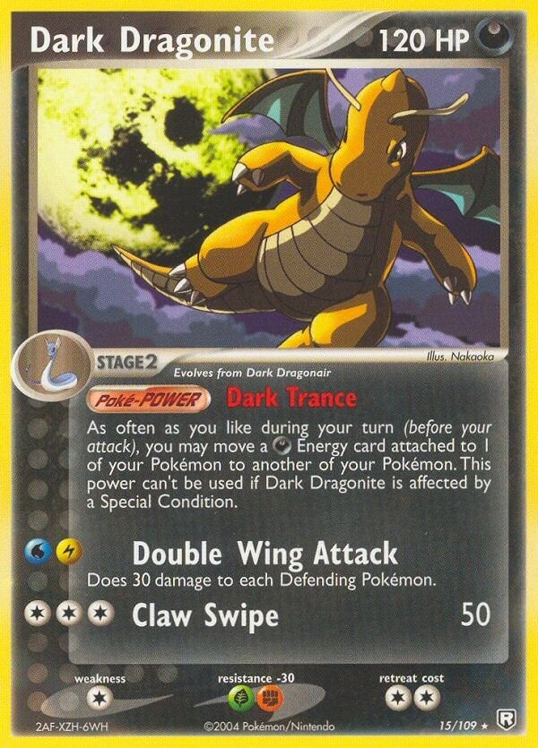 Image for Dark Dragonite (15/109) (RR) - Pokemon