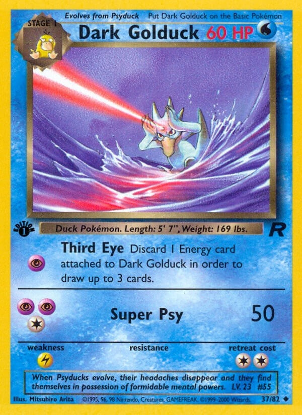 Image for Dark Golduck (37/82) (TR) - Pokemon