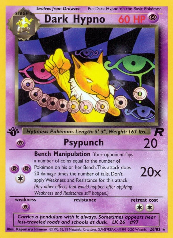 Image for Dark Hypno (26) (26/82) (TR) - Pokemon