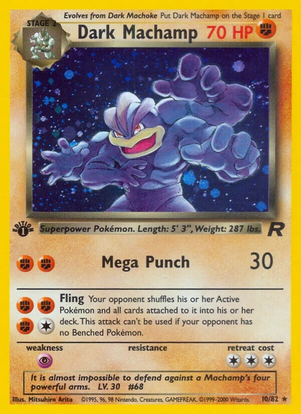 Image for Dark Machamp (10) (10/82) (TR) - Pokemon