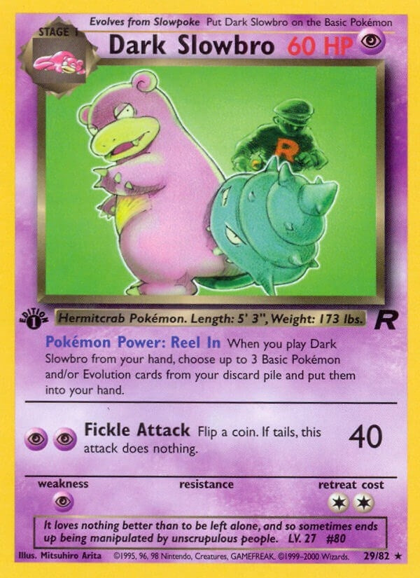 Image for Dark Slowbro (29) (29/82) (TR) - Pokemon