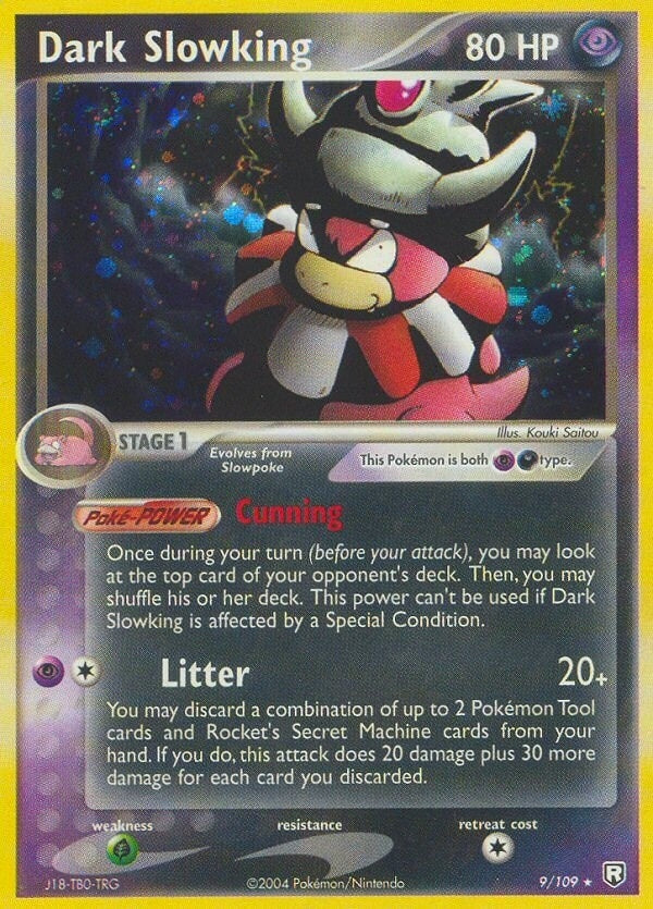 Image for Dark Slowking (9/109) (RR) - Pokemon