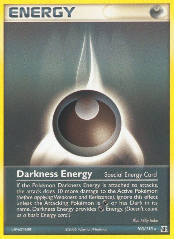 Image for Darkness Energy (Special) (103/113) (DS) - Pokemon
