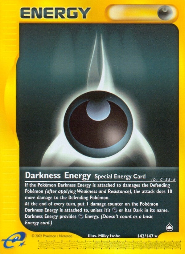 Image for Darkness Energy (142/147) (AQ) - Pokemon