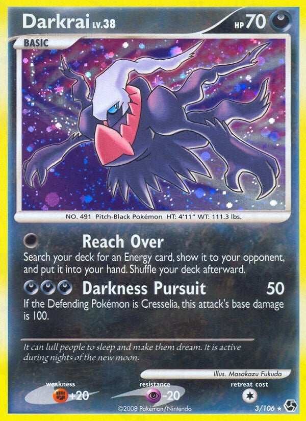Image for Darkrai (3) (3/106) (GE) - Pokemon
