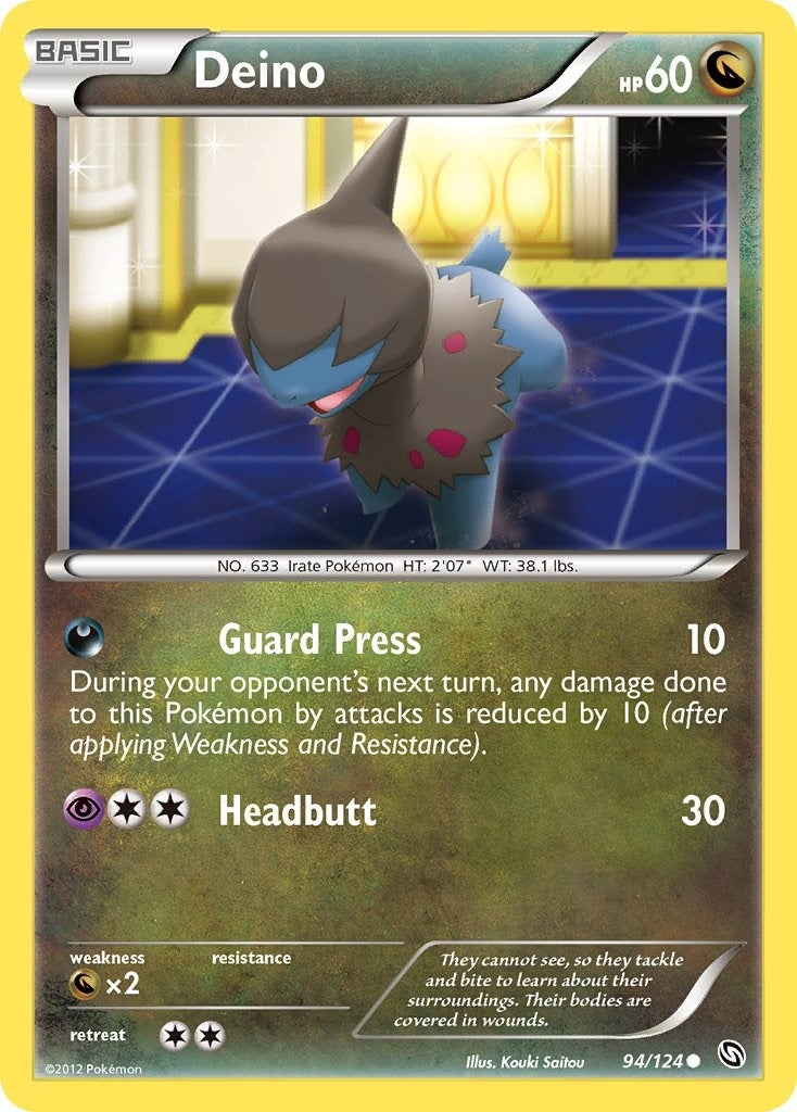 Image for Deino (94) (94/124) (DRX) - Pokemon
