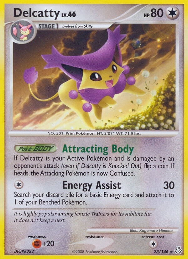 Image for Delcatty (23/146) (LA) - Pokemon