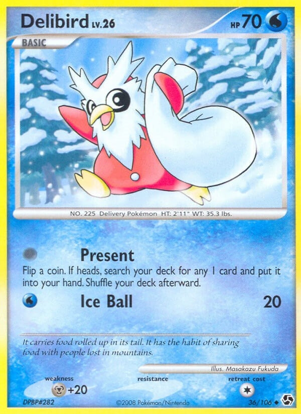 Image for Delibird (36/106) (GE) - Pokemon