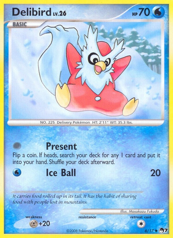Image for Delibird (006/017) (POP) - Pokemon
