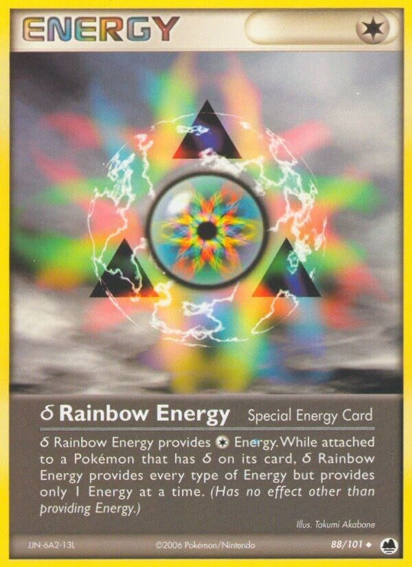 Image for Delta Rainbow Energy (88/101) (DF) - Pokemon